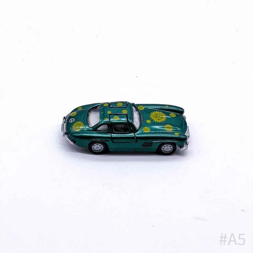 Siku Mercedes Benz Modellino 300 SL Nr. 1073 Con Porte A Falco | Verde - Immagine 4 di 4