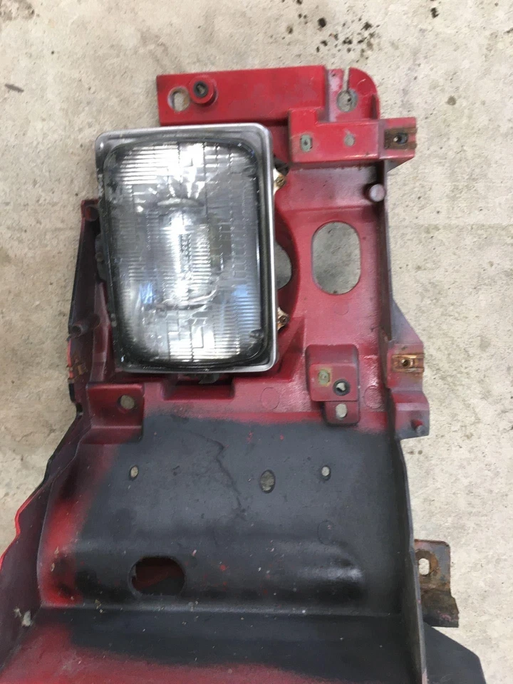 03 FORD F350 SD PICKUP Header Panel Painted Grille With Headlights - Imagem 4 de 4