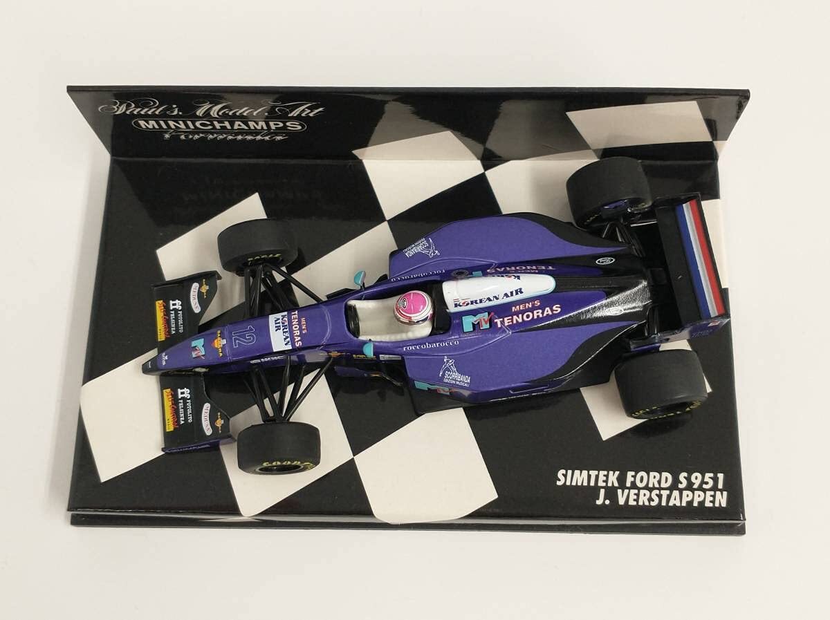 Minichamps 1/43 Simtek Ford S951 MTV - 1995 Season - #12 Jos