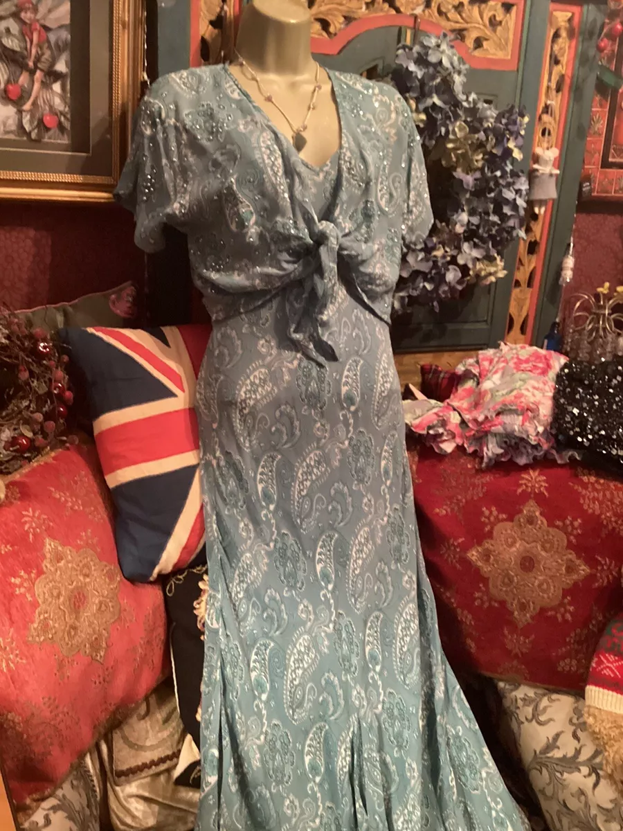 Maxi dress with clearance shrug