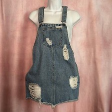 Denim Overall Dress