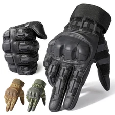 Tactical 5 Finger Touchscreen Gloves Military Men Combat Airsoft Shooting Gloves