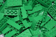 Listing image for LEGO Bricks 2x4 x 25 pcs - part.no. 3001 - Used - Choose Colour