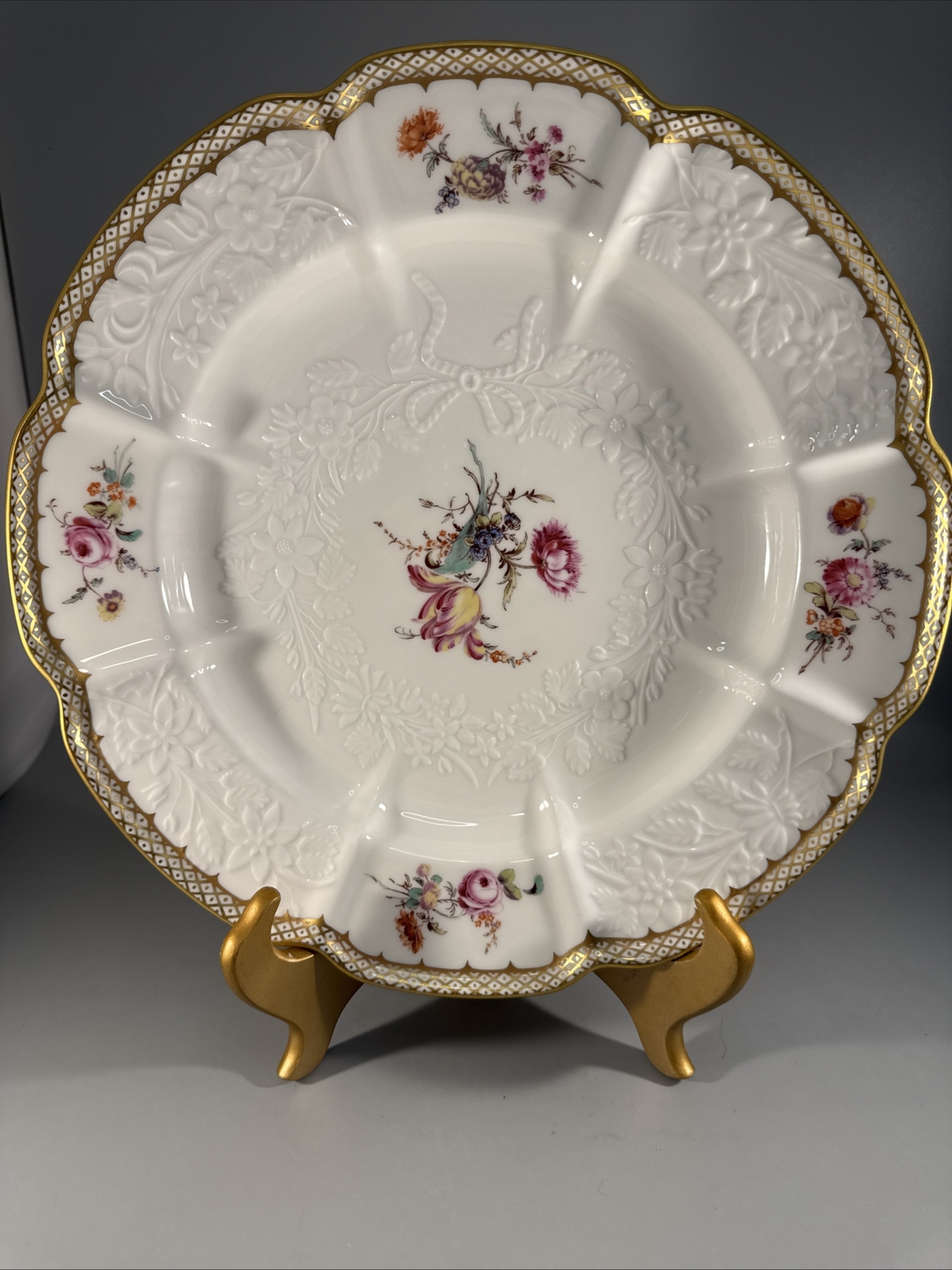 LENOX 1982 Reproduction Mayence Platter Smithsonian Germany Collection C. 1760