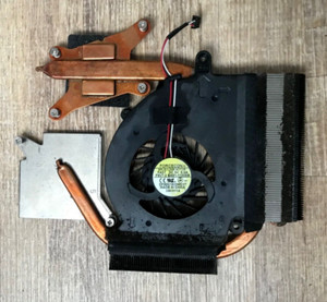 CPU und GPU Lüfter mit Kühler FAN cooler Original für Samsung RF711 Gebraucht