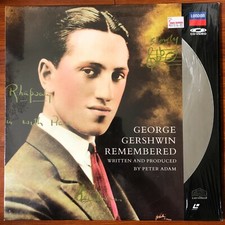 GEORGE GERSHWIN REMEMBERED Laserdisc LD 071 211-1 