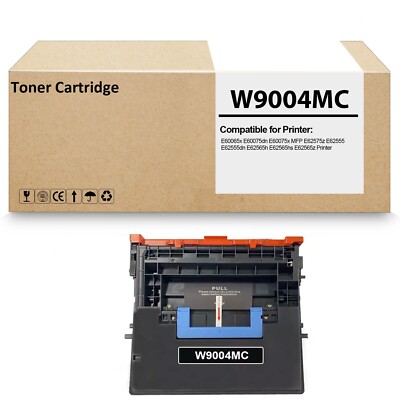 1 Pack W9004MC W9004 Black Toner Cartridge for Managed E60155dn E62565z E60165dn