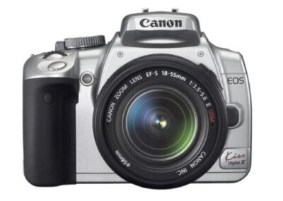☆Canon EOS KISS X Canon Digital SLR Camera EOS Kiss Digital X Lens Kit Silver