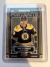 2022-23 Upper Deck Series 1 Marc McLaughlin UD Rookies Portraits Silver #16/25