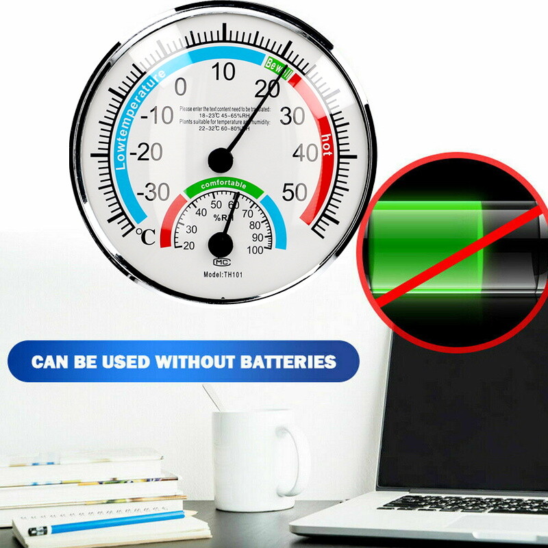 Thermometer Hygrometer Innen Außen Garten Thermo analog