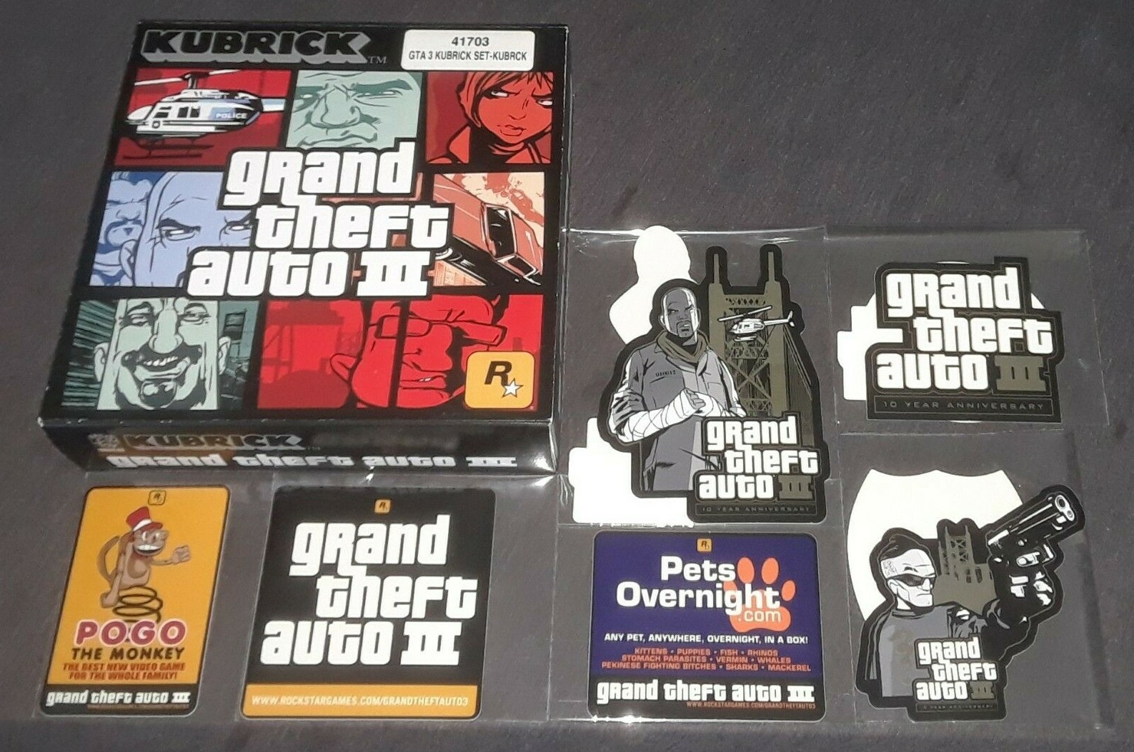 GTA III / Grand Theft Auto III - Pacific Asian DVD Box Edition NEW SEALED