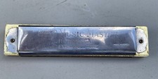 Vintage Maple Music Master Harmonica DENTED
