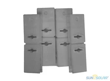 Sun2Solar Universal Clips (Only) For Swimming Pool Solar Reel Straps - Pack of 8