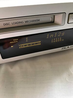 ONKYO MD Mini Disc Recorder MD105X Silver High Speed Audio