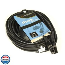 Accu Cable AC3PDMX50 a 50 ft 3 pin dmx512 Lighting Cable
