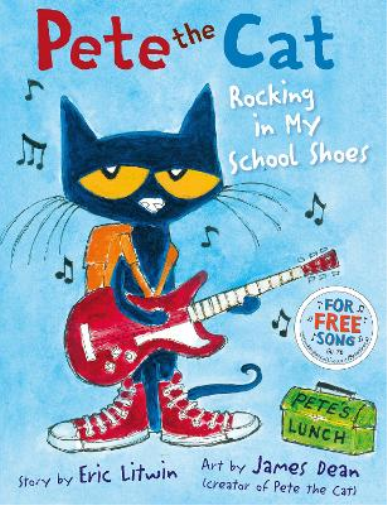 Eric Litwin Pete the Cat Rocking in My School Shoes (Tascabile)