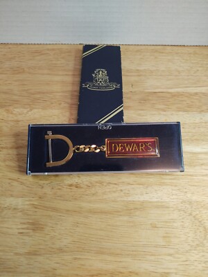 Vintage Dewars White Label Key Chain