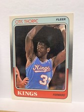 Otis Thorpe 1988 Fleer 99 of 132 Sacramento Kings 