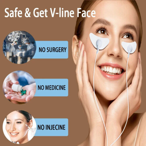 Dispositivo viso Electirc V EMS viso sottile a forma di V lifting viso antirughe - Foto 9 di 31