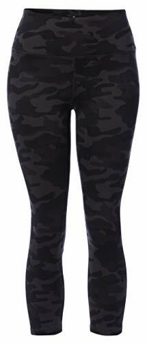 Printed Capri Legging, Black 