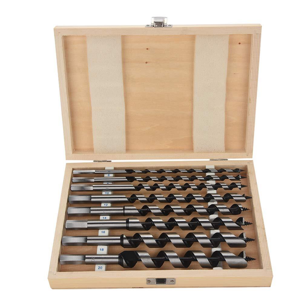 Set di punte da trapano a percussione per legno, set da 8 pezzi per