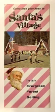 BROCHURE: 1950s SANTA’S VILLAGE - Chicago - Lake Arrowhead - Santa Cruz