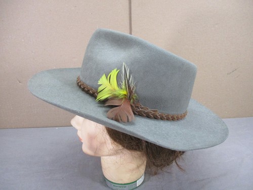 2 Vintage 1950's Fedoras Brent Airlite & Stetson Mallory Size 7 1/4 NICE HATS - Picture 12 of 23