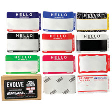 EggShell Stickers Hello, My Name Is, USPS 50 Stickers Pack Art Supplies