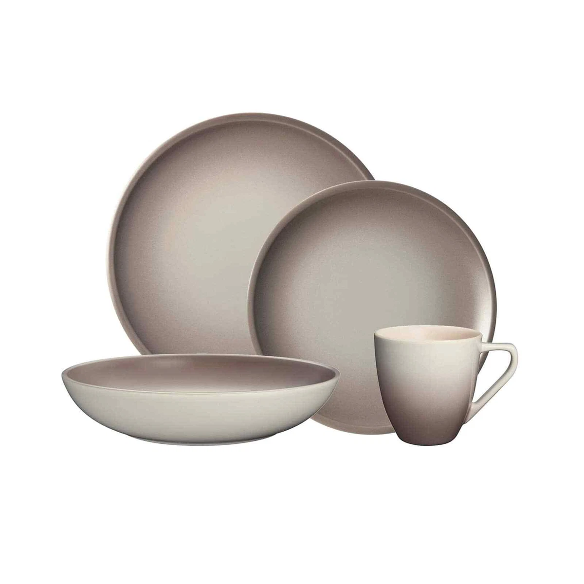 Le creuset 16 top piece dinnerware set