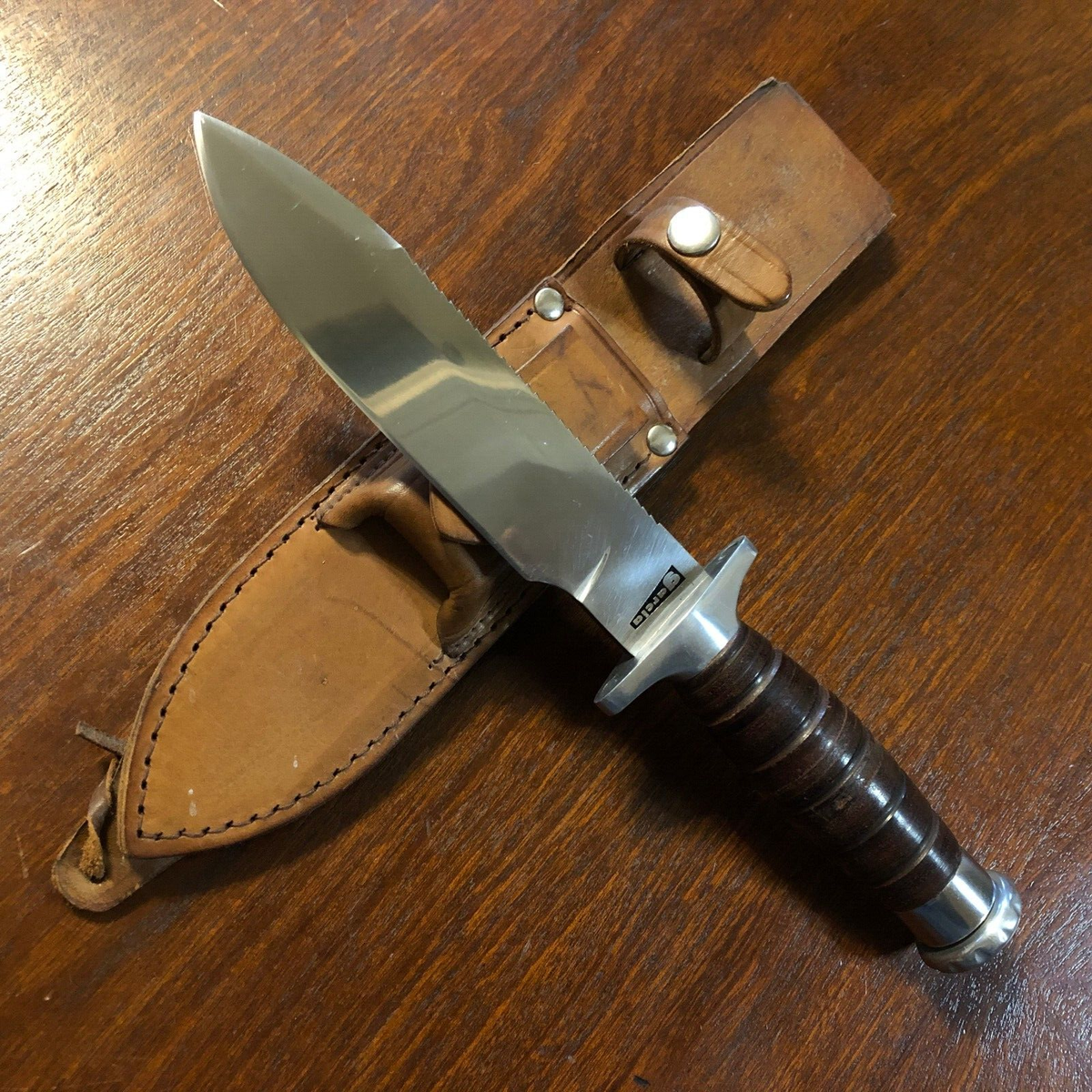 Vintage 60s 70s Jacques Brazil Hackman Garcia Survival Knife