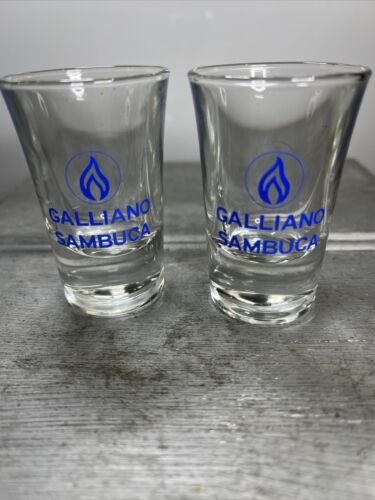 Galliano Sambuca Shot Glasses Collectable - Picture 1 of 4