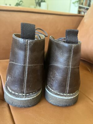 1901 Mens 10,5 Desert Boots Brown Chukka Boot Suede Leather  display picture 1