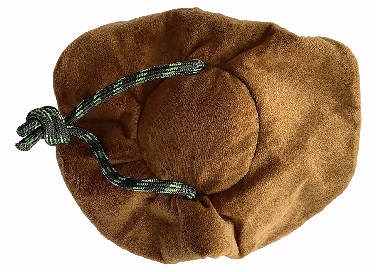 NEW! MATTY T'S COWBOY HAT DOG TOY PREMIUM PLUSH w/ ROPE