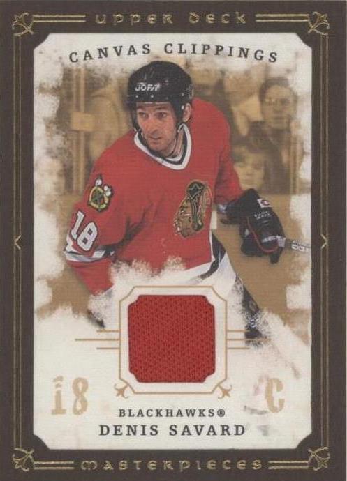 2008-09 Upper Deck Masterpieces - Denis Savard #CC-SA1 - 1 of 1