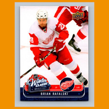 Brian Rafalski #WC9 2008-09 Upper Deck MVP Winter Classic Detroit Red Wings Card