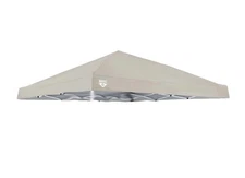Quest Q64-Compatible 10' x 10' Slant Leg Canopy Replacement Top, Khaki 8' x 8