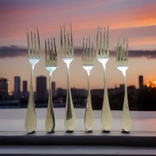 6 Cuisinart Irais Flatware Forks CF-01-I45
