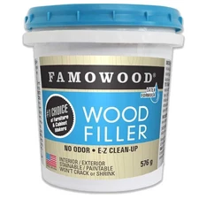 FAMOWOOD Latex Based Wood Filler 10 Colors Solvent Free Water Resistant 15 Mi...