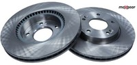 2X Bremsscheibe Maxgear 19-3354 2 Bremsscheiben Vorderachse Vorne