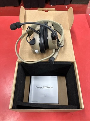 FalCom OTE2000 Over The Ear Headset Tan | eBay