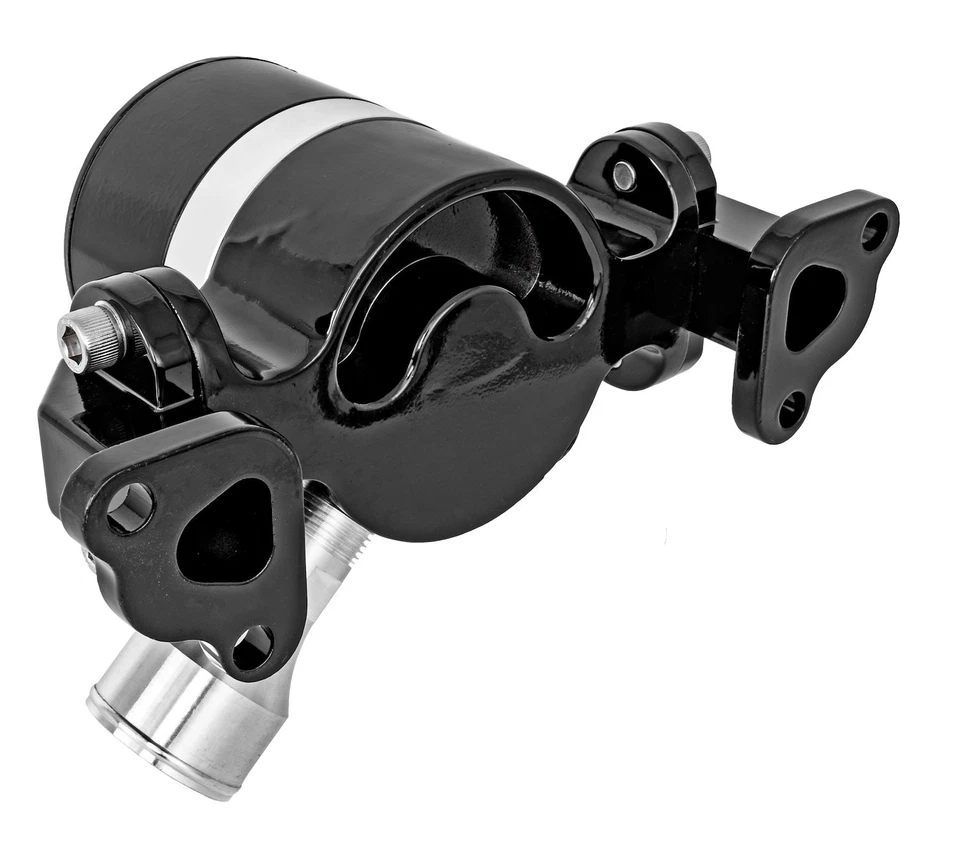 Bomba de agua eléctrica JEGS 50941 Ford 351C 351M 400 35 GPM @ 12 V 6 amperios manguera de entrada Foto 3 de 4