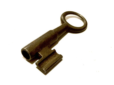 Vintage Skeleton Key Authentic Hollow Metal Key Jewelry Pendant Charm Antique