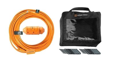 Tether Tools TetherBoost Pro USB-C Cable System 31 ft. (9.4m) with Core...