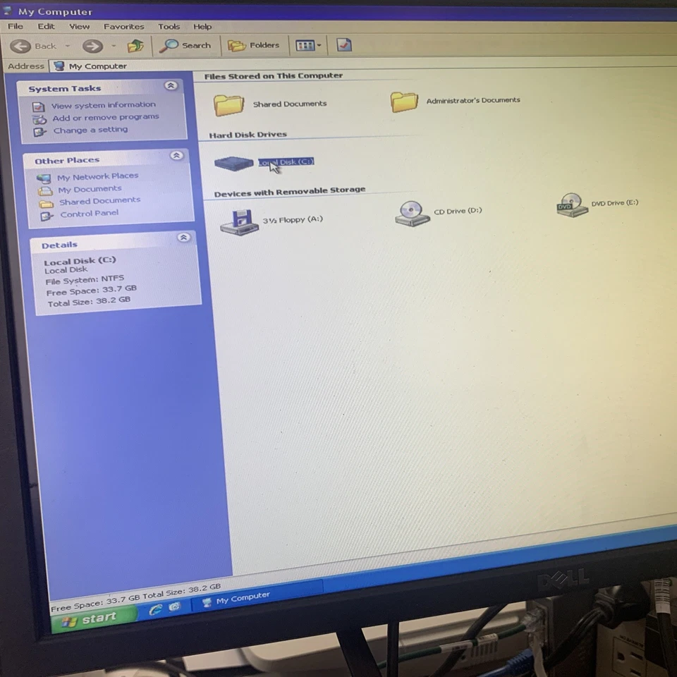 Nice ~ IBM NetVista A40 2284-47U AMD Duron 751MHz 640MB  40GB Windows XP Pro SP3 - Image 3 of 4
