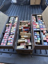 Vintage Assorted Vacuum Tubes Lot Sylvania RCA GE Philco With RCA tube caddy