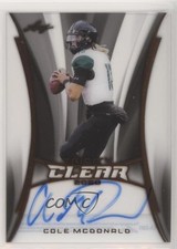 2020 Leaf Trinity Clear Cole McDonald #CA-CM1 Auto 9cf