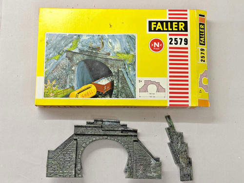 Faller 2579 escala N 2 portales túnel kit EXCELENTE EMBALAJE ORIGINAL | Condition: Gebraucht