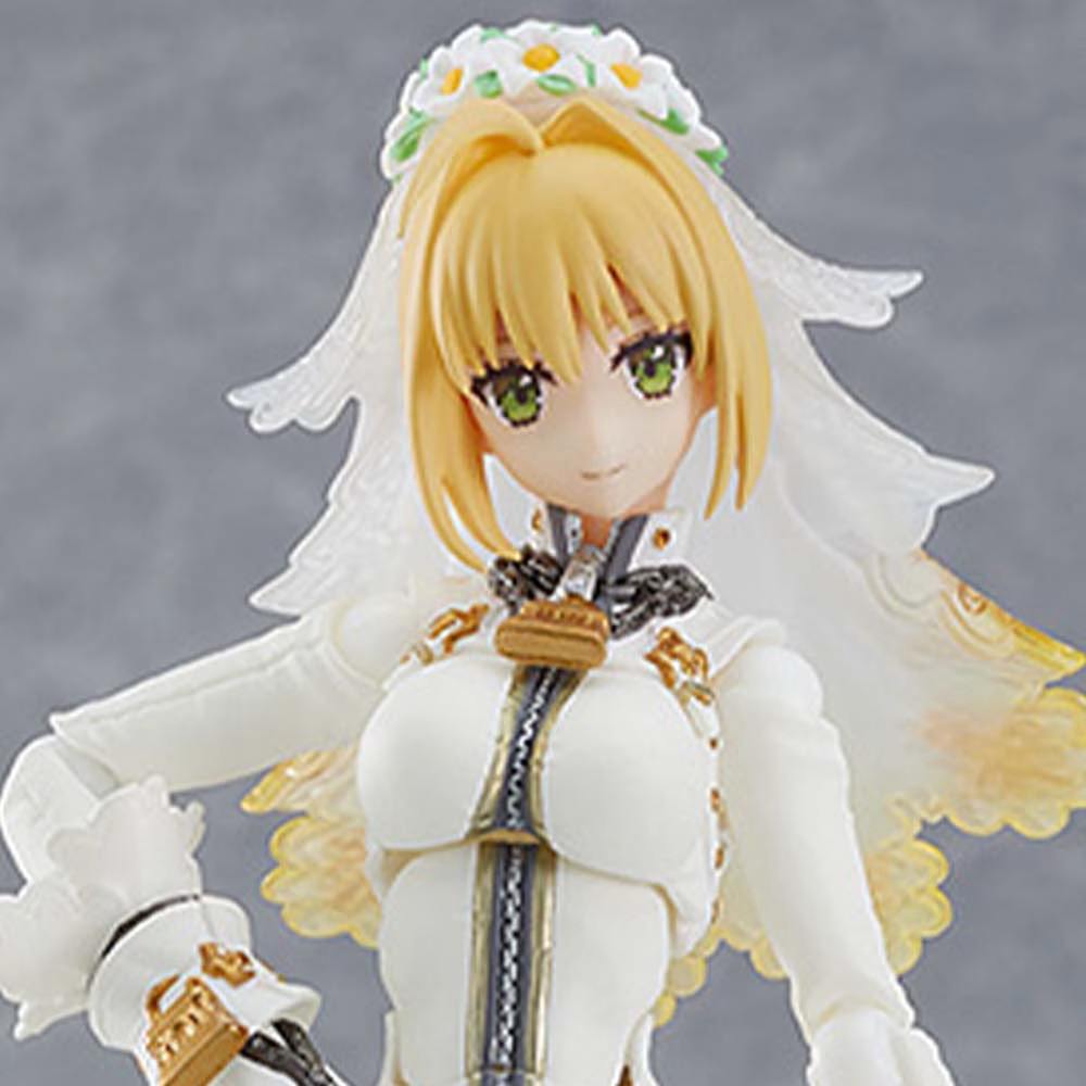 Figurine Saber Nero Claudius Bride Fate Grand Order Figma idée cadeau idéale pour fan d'anime