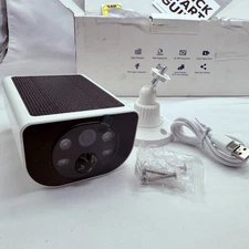 AOQEE Security Camera for Home 3MP 2K Wireless Outdoor AI Solar Powered, 4 pack