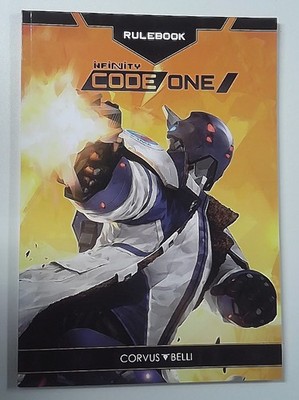 1x  V00786: Infinity: Code One: Corvus Belli: Rulebook: 1st Edition: 2020 Used/G